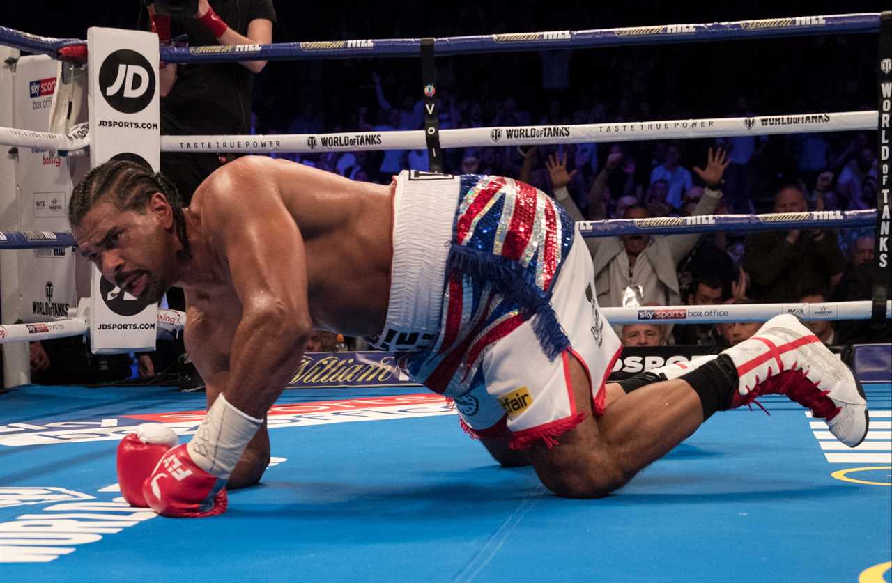 David Haye hints at boxing comeback after five years