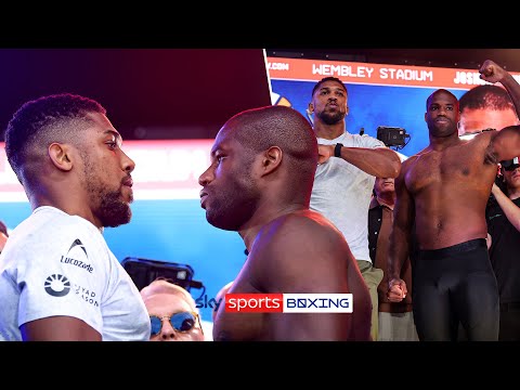 IN FULL! Anthony Joshua and Daniel Dubois weigh in and face off 👀