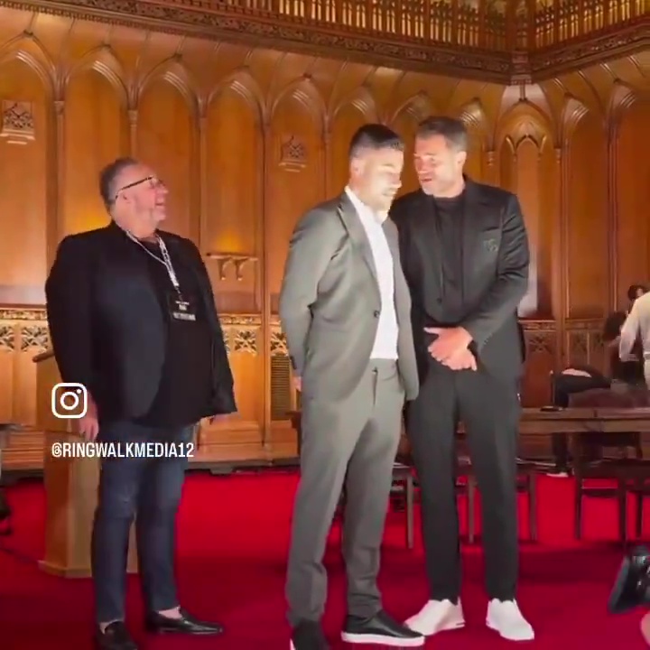Eddie Hearn in Heated On-Stage Confrontation with Rival Boxing Promoter