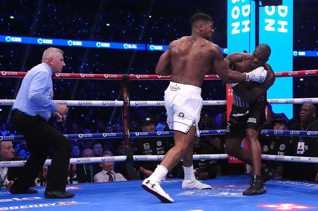 Daniel Dubois STOPS Anthony Joshua in the 5th round in huge upset after savage early onslaught at Wembley