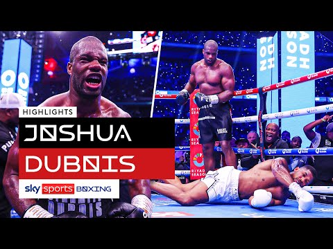 HUGE KNOCKOUT! 💥 Daniel Dubois vs Anthony Joshua  IBF Heavyweight Title