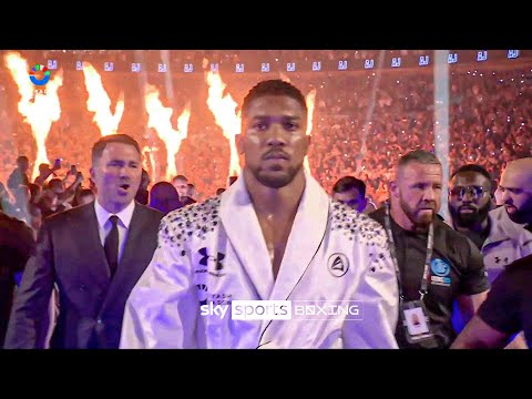 Anthony Joshua's SENSATIONAL Wembley ringwalk 💥  AJ vs Dubois