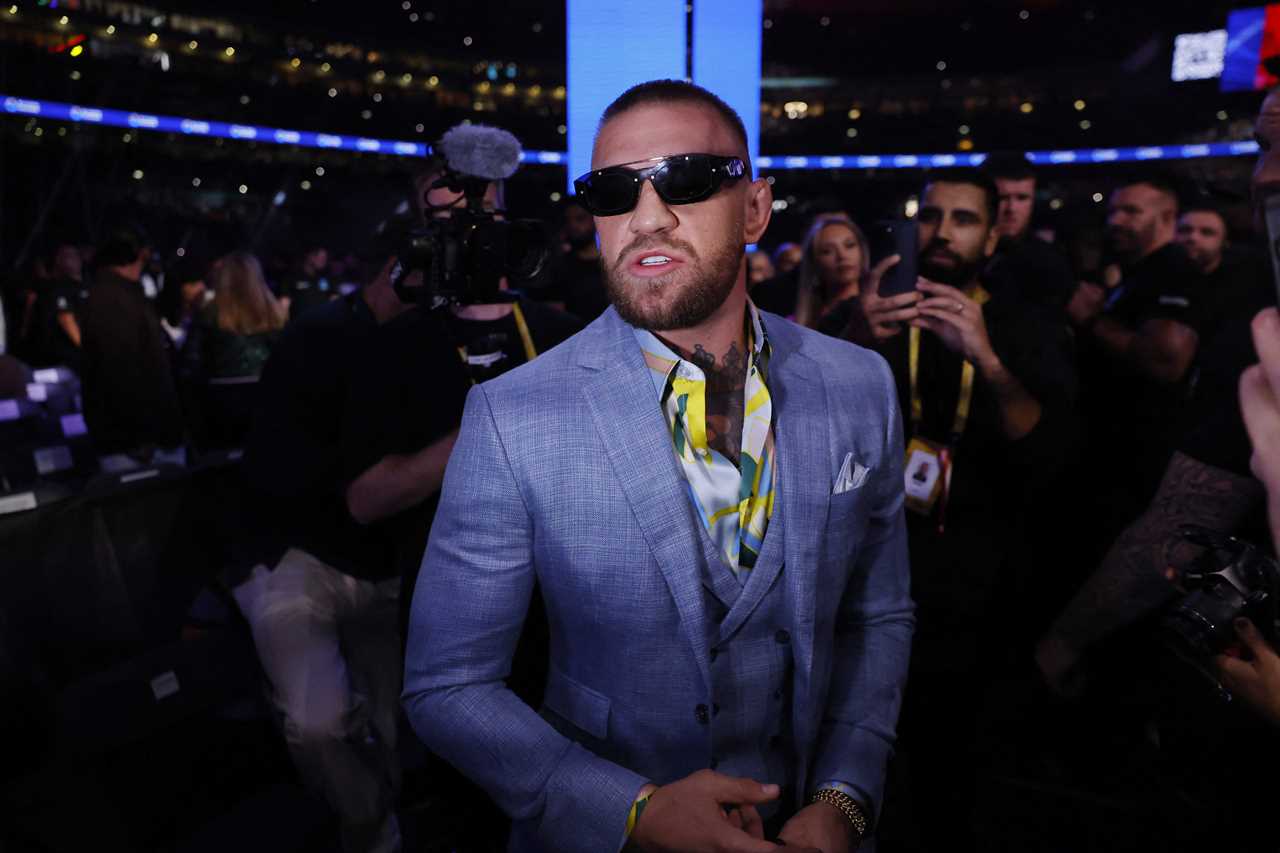 Conor McGregor steals the show at Wembley Stadium