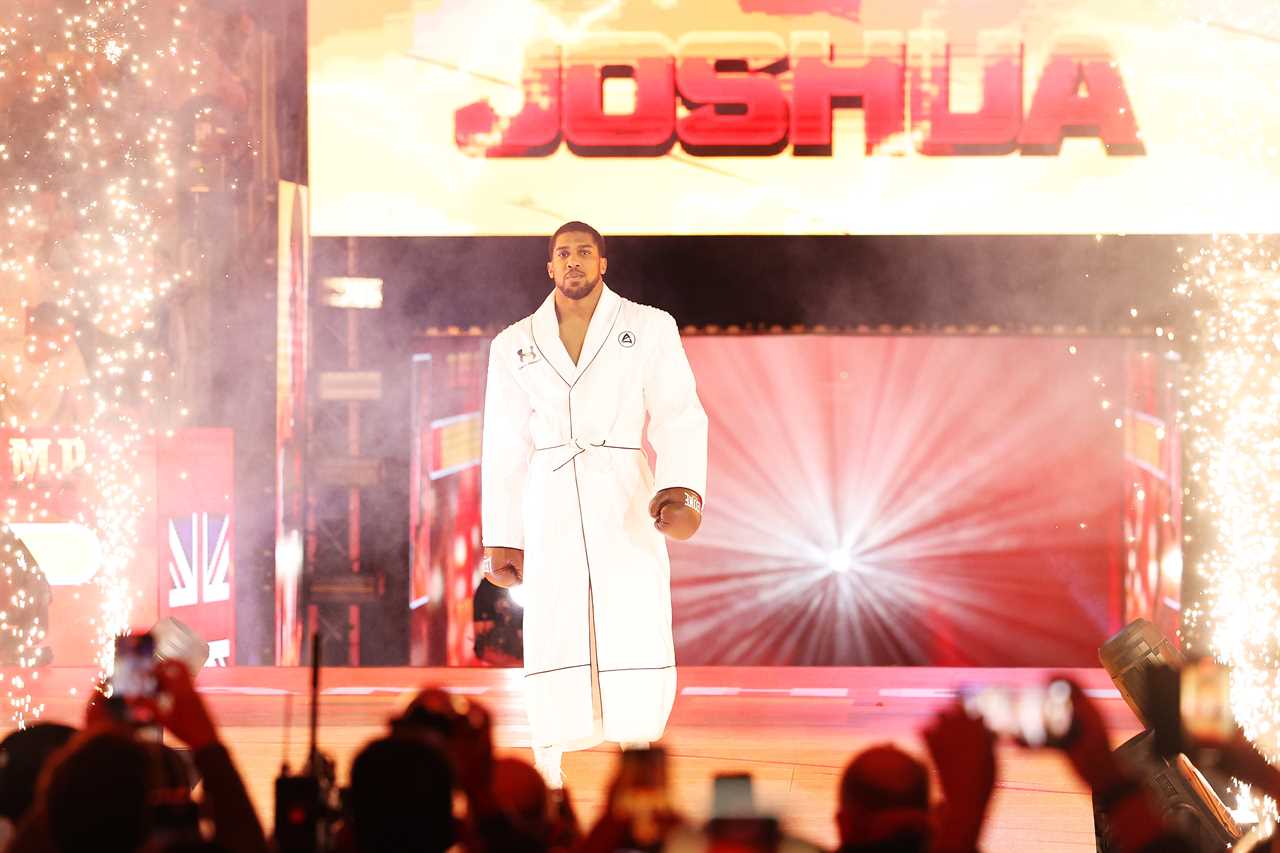 ANTHONY JOSHUA: Ring-Walk Song Revealed for Daniel Dubois Fight
