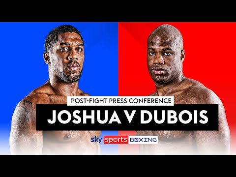 POST-FIGHT PRESS CONFERENCE! 👊  Anthony Joshua v Daniel Dubois