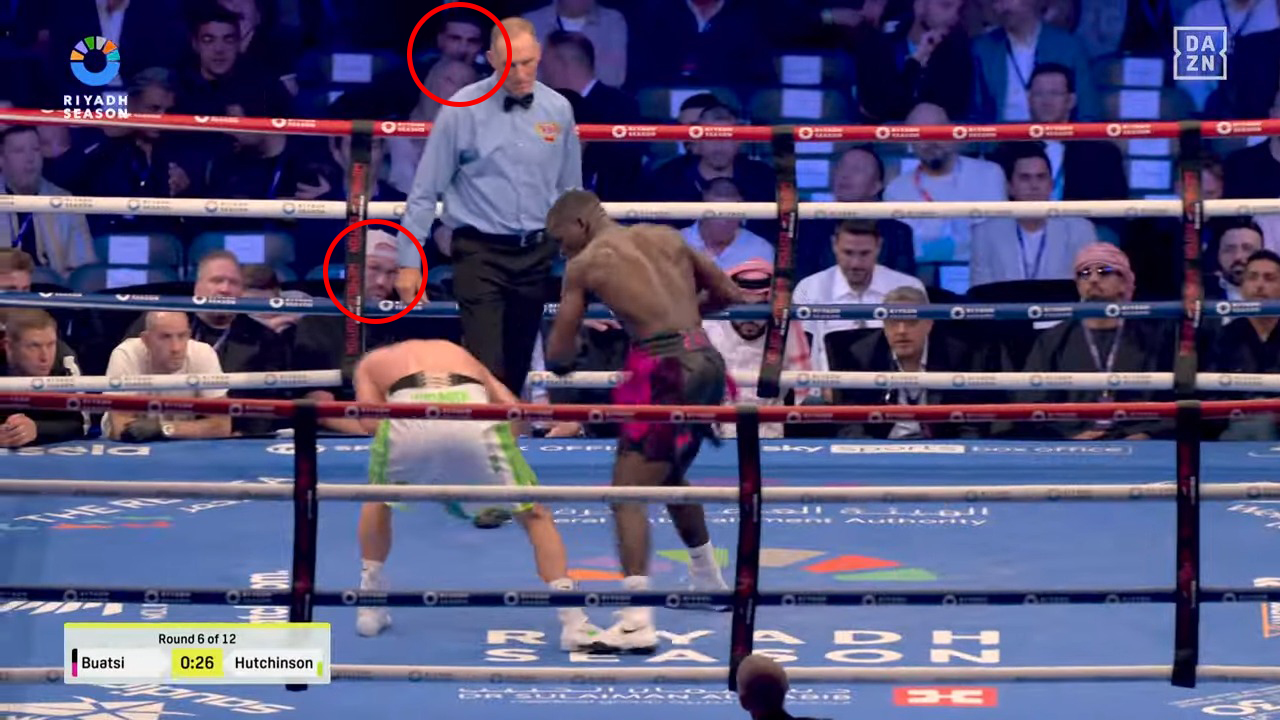 Tommy Fury labelled irrelevant by fans at Anthony Joshua vs Daniel Dubois fight