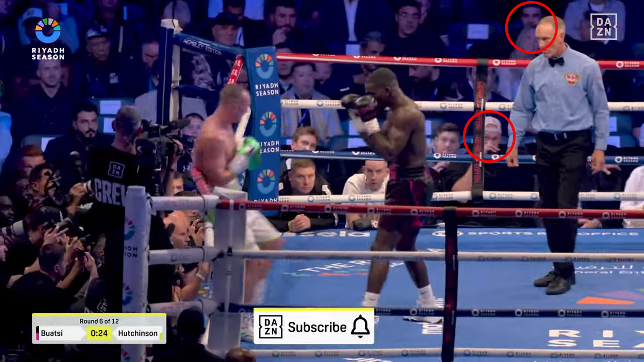 Tommy Fury labelled irrelevant by fans at Anthony Joshua vs Daniel Dubois fight