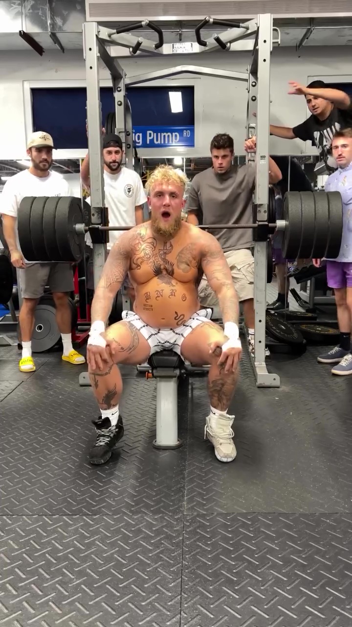 MIKE TYSON Fans Confident He'll Knock Out Jake Paul After Bizarre Training Video