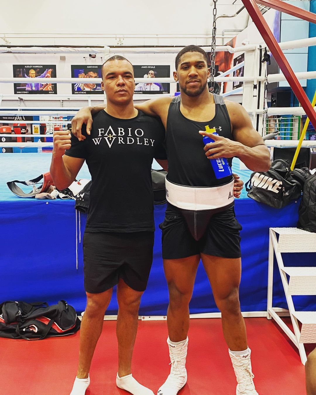 Anthony Joshua Gym-Mate Fabio Wardley Defends Trainer Ben Davison After AJ's Loss