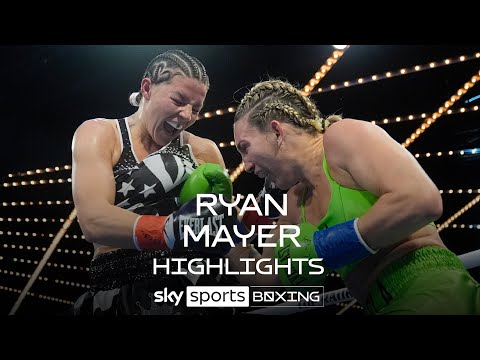 FULL FIGHT! Sandy Ryan vs Mikaela Mayer 🎨👀