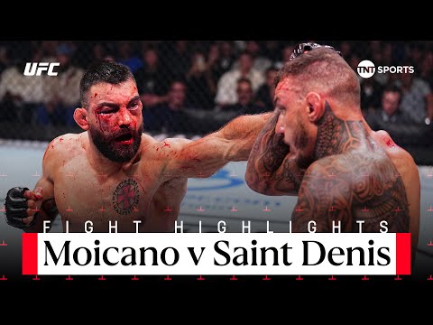 SAVAGE BEATING! 🔥  Renato Moicano vs Benoit Saint Denis  UFC Fight Night Highlights