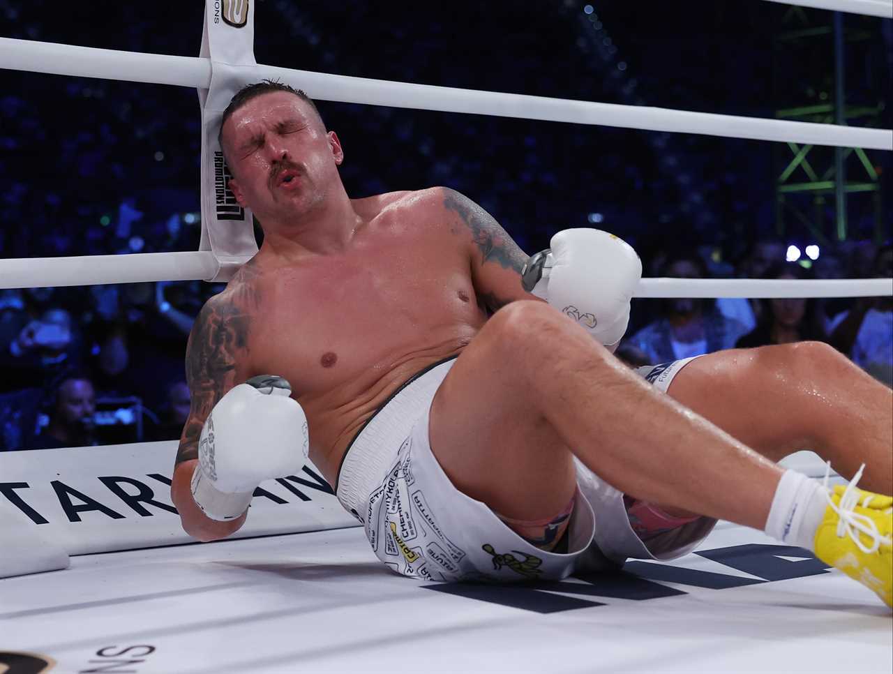 Oleksandr Usyk accused of cheating by Daniel Dubois’ trainer