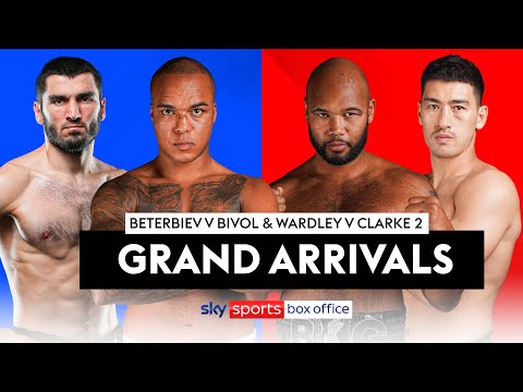 LIVE GRAND ARRIVALS! 👊  Artur Beterbiev v Dmitry Bivol & Fabio Wardley v Frazer Clarke 2