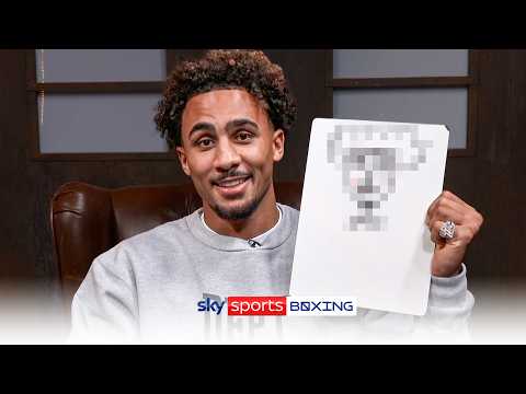 We asked Ben Whittaker to draw himself 😆
