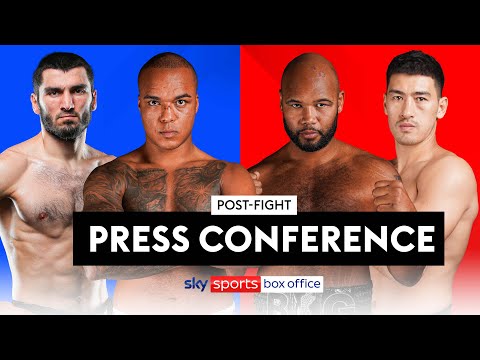 POST-FIGHT PRESS CONFERENCE! 🥊 Artur Beterbiev v Dmitry Bivol & Fabio Wardley v Frazer Clarke 2