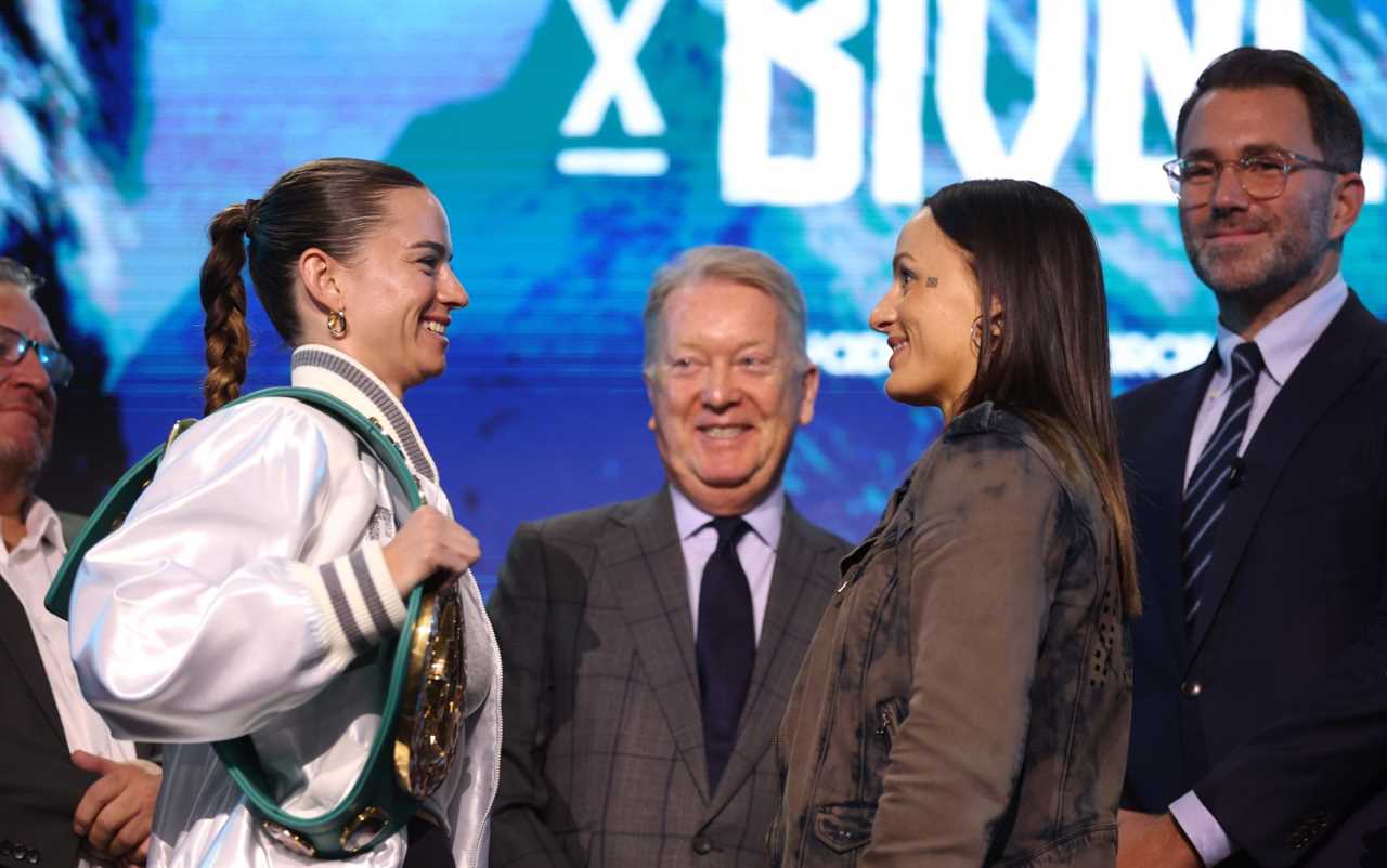 SKYE NICOLSON defends WBC featherweight title in historic fight in Saudi Arabia