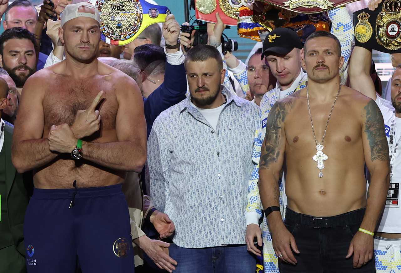 Boxing Fans Upset Over Protocol Breach on Fury-Usyk Rematch Poster