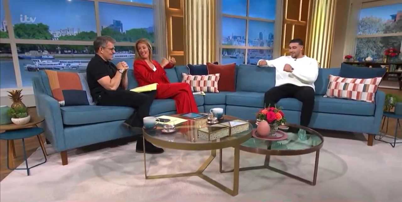 Tommy Fury Leaves Cat Deeley Stunned with the Size of His Fist