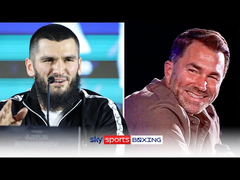 Beterbiev offers to FIGHT Eddie Hearn 😳  Beterbiev vs Bivol  Final Press Conference