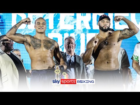 WARDLEY VS CLARKE 2! 💪  Full Weigh-In
