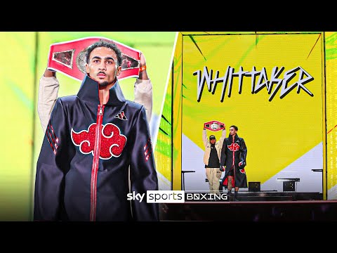 Ben Whittaker's CHILLING ringwalk in the Kingdom Arena 🥶