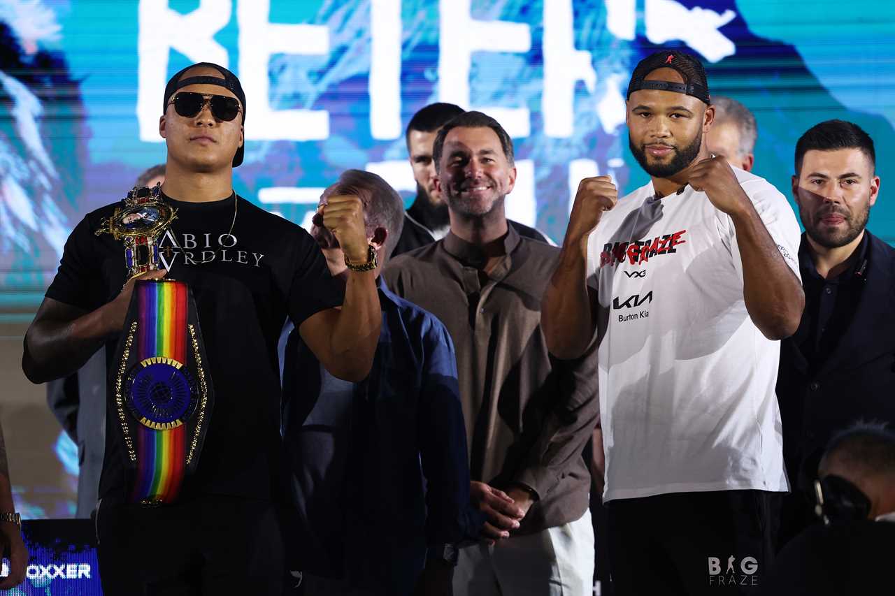 Fabio Wardley vs Frazer Clarke rematch: What time is the fight and how to watch it in the UK