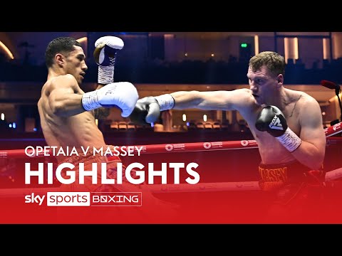 HIGHLIGHTS!  Jai Opetaia vs Jack Massey  Cruiserweight World Title
