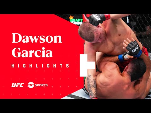 BRUTAL TKO 😯  Grant Dawson vs Rafa Garcia  UFC Fight Night Highlights