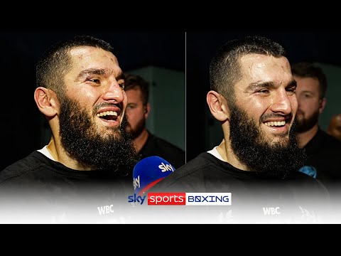 I want to see my MUM and HUG HER! 🤗  Beterbiev reacts to Bivol win