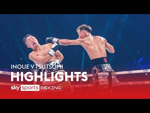 HIGHLIGHTS!  Tsutsumi BEATS Inoue to win WBA bantamweight title