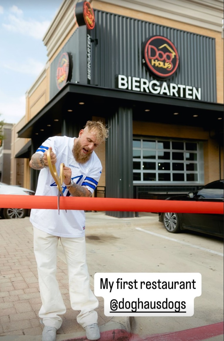 Jake Paul Launches New Venture with ‘Dog Haus’ Ahead of Mike Tyson Showdown