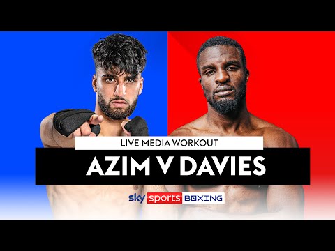 ADAM AZIM V OHARA DAVIES! 🔥  Live Media Workout