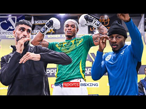 Adam Azim vs Ohara Davies  FULL MEDIA WORKOUT ⚡