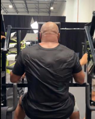 Mike Tyson, 58, flaunts intense NECK workouts and issues explicit warning to Jake Paul