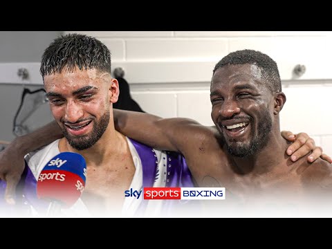 RESPECT! Adam Azim & Ohara Davies share interview after fight