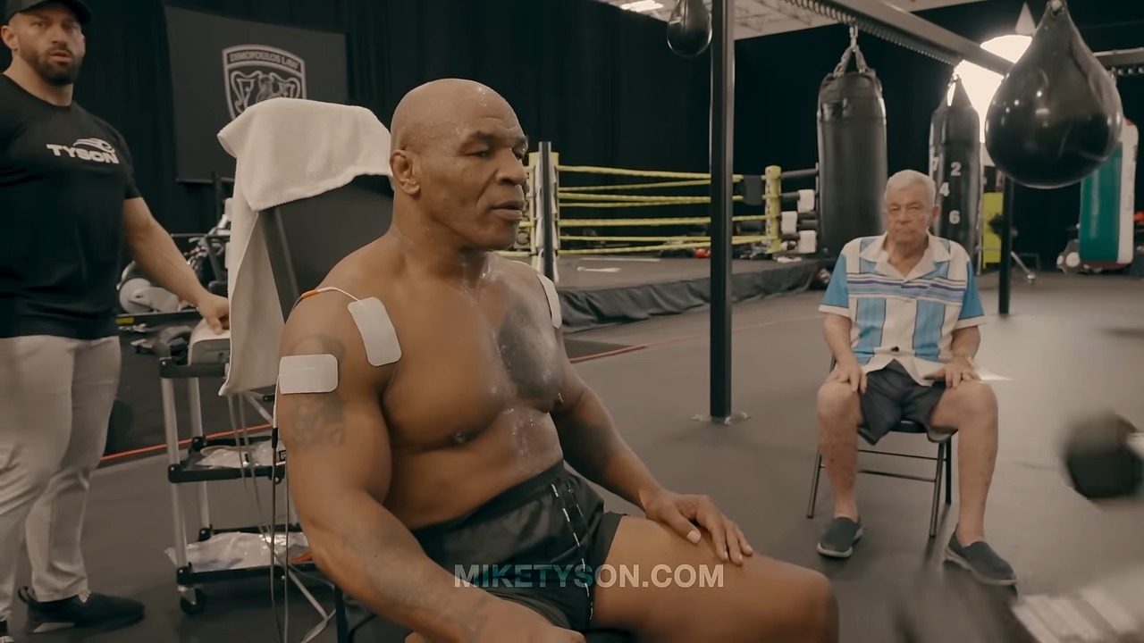 Mike Tyson Flaunts Impressive Physique Ahead of Jake Paul Fight