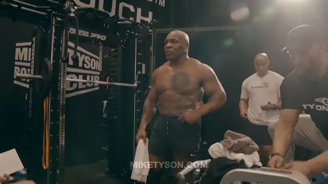 Mike Tyson Flaunts Impressive Physique Ahead of Jake Paul Fight