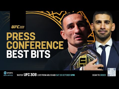 UFC 308 Pre-Fight Press Conference Best Bits  Topuria vs. Holloway 🏆 Whittaker vs. Chimaev 💥