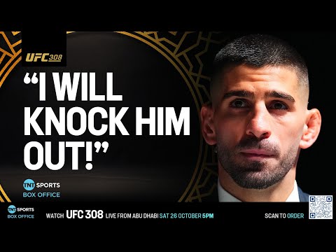 HE SEEMS VERY NERVOUS - Ilia Topuria final thoughts ahead of Max Holloway UFC 308 title showdown 🏆
