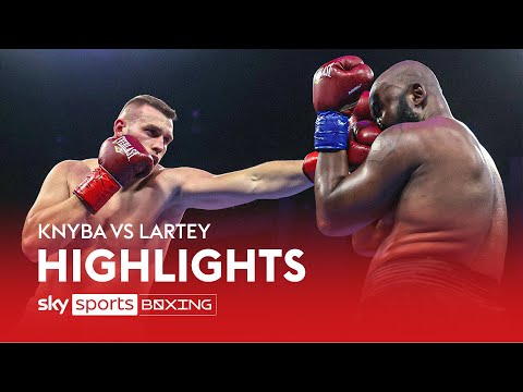 KNYBA KO'S LARTEY!  Knyba sends warning to rest of division with BRUTAL knockout win 💥