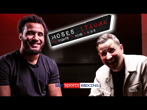 How do you say 'Moses Itauma'?! 😅  Sit-down with 'the future of the heavyweight division'