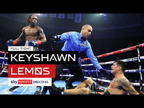 Keyshawn Davis DEMOLISHES Gustavo Lemos within two rounds 😳  FULL FIGHT