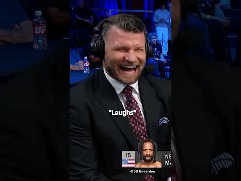 BISPING IS A SAVAGE 🤣 Never change Mike, never change ❤️#UFCVegas100 #UFC #MMA #bisping #ko #fight
