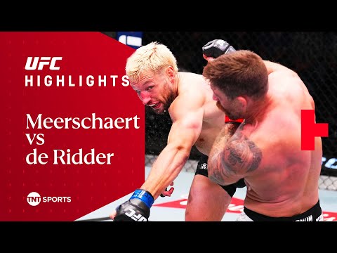 BIG DEBUT! 😯  Gerald Meerschaert v Reinier de Ridder  UFC Fight Night Highlights