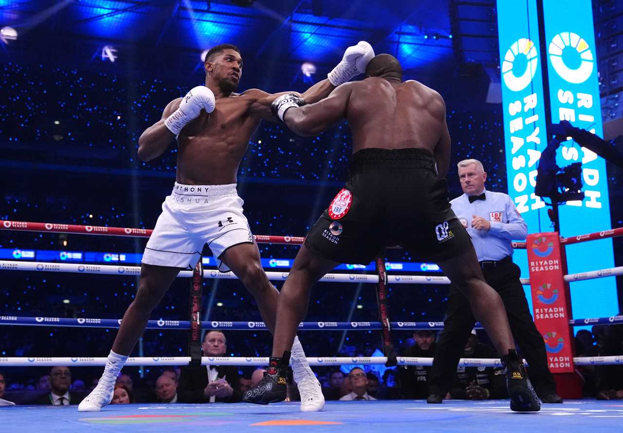 Anthony Joshua's Rematch with Daniel Dubois Delayed Due to Injury, Eddie Hearn Reveals