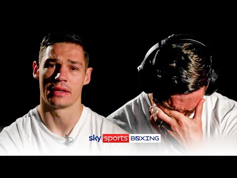 Chris Billam-Smith listens to emotional messages before Zurdo fight ❤️