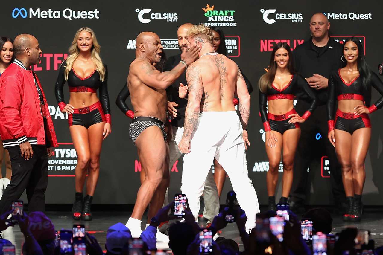 Mike Tyson Slaps Jake Paul at Weigh-in: Pal Reveals Shocking Reason Behind the Incident