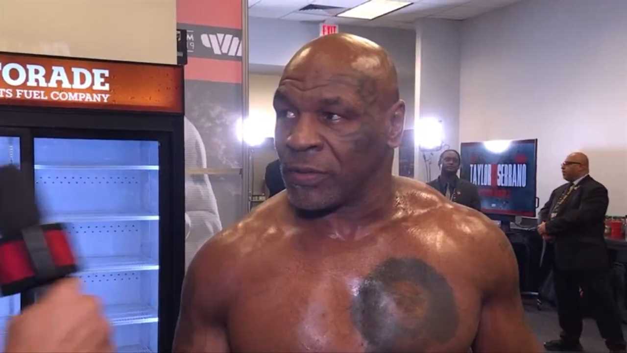 Mike Tyson Accidentally Exposes Bare Bum on Netflix