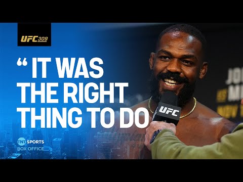 Jon Jones reflects on Stipe Miocic at UFC 309, Tom Aspinall in the future, and his legacy in the UFC