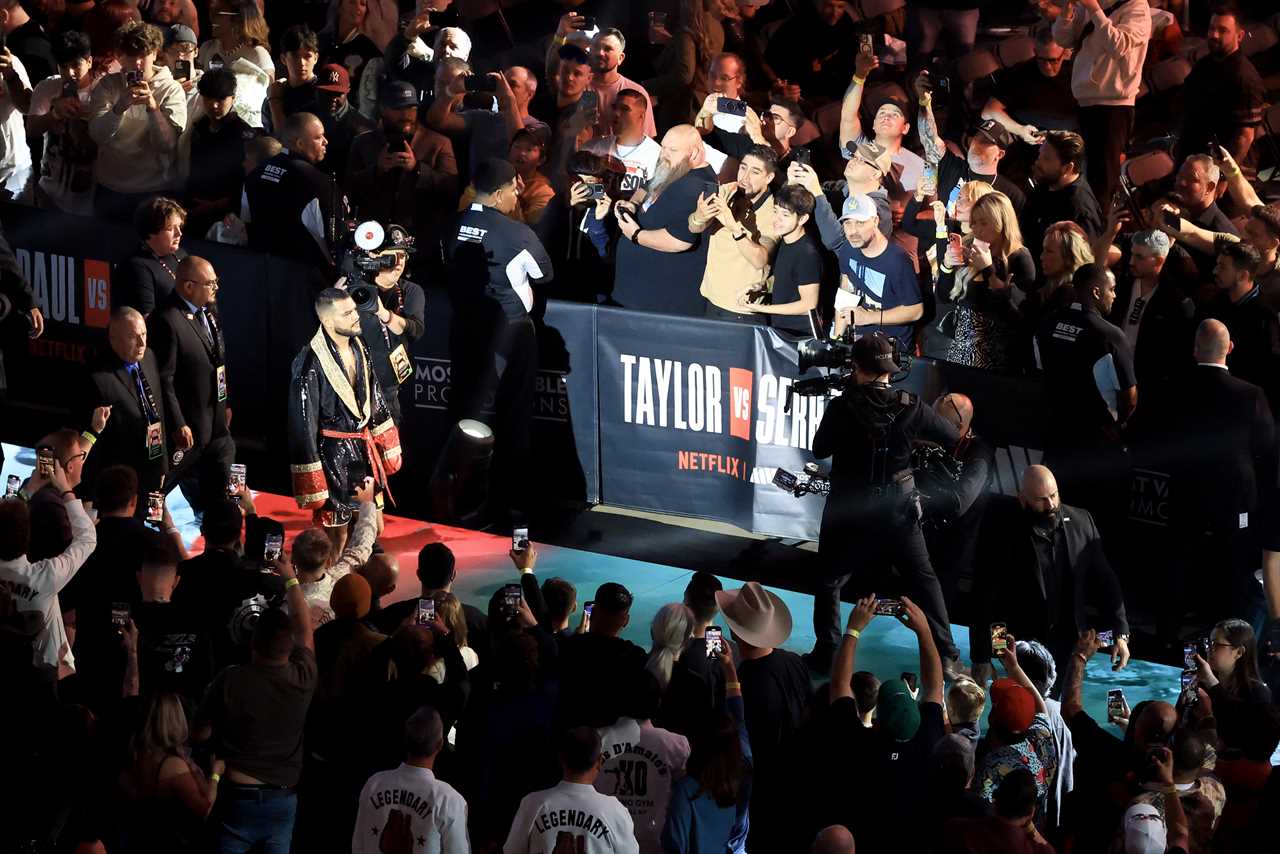 Chaos Erupts at Mike Tyson vs. Jake Paul Fight as Fans Get Thrown Out and Netflix Cameraman Gets Kicked